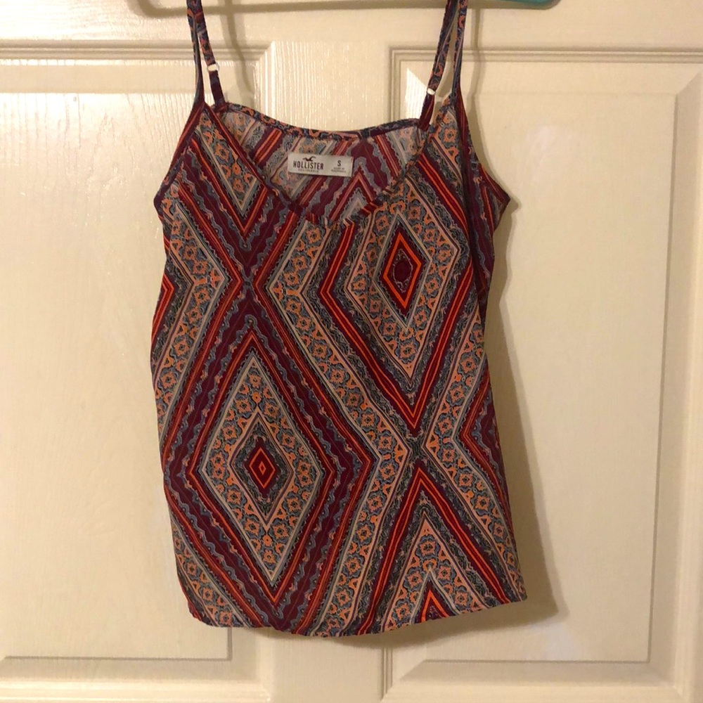 Patterned Tank Top